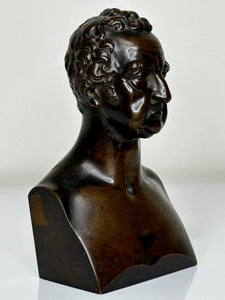 Bronze Sculpture Bust of William Roscoe by William Spence