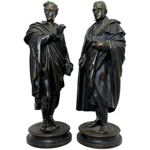 Pair Novelist Poets Lord Byron & Sir Walter Scott