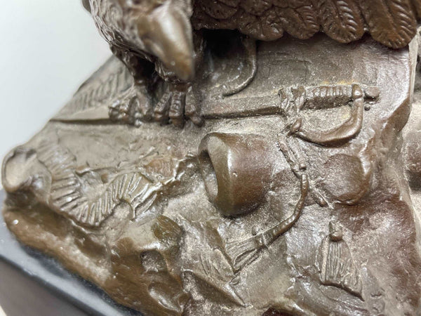 19th Century French Bronze Napoleon Bonaparte Signed O Ruppony - Cheshire Antiques Consultant