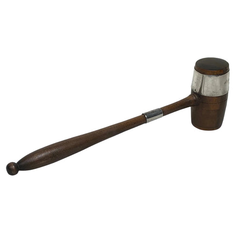Art Deco English Hardwood Auctioneers Chairman Gavel - Cheshire Antiques Consultant