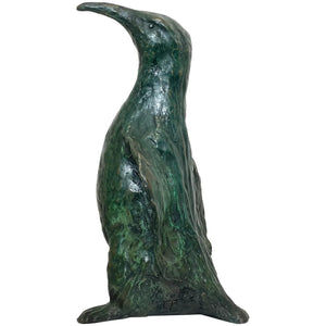 Contemporary Bronze Model Of Aquatic Flightless Penguin Sculpture - Cheshire Antiques Consultant