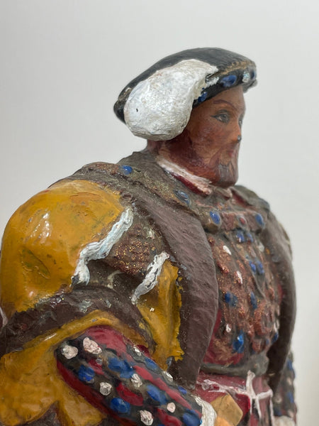 Impressive Rare Figure of Tudor King Henry VIII Sculpture - Cheshire Antiques Consultant