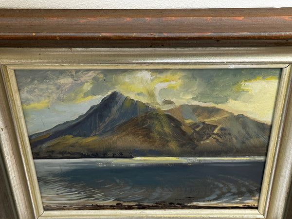 Oil Painting Beinn Bhàn Loch Levan By William Collie Milne Cadenhead - Cheshire Antiques Consultant