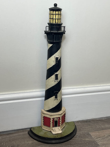 Rare Antique American Door Stop Form Of A Lighthouse - Cheshire Antiques Consultant
