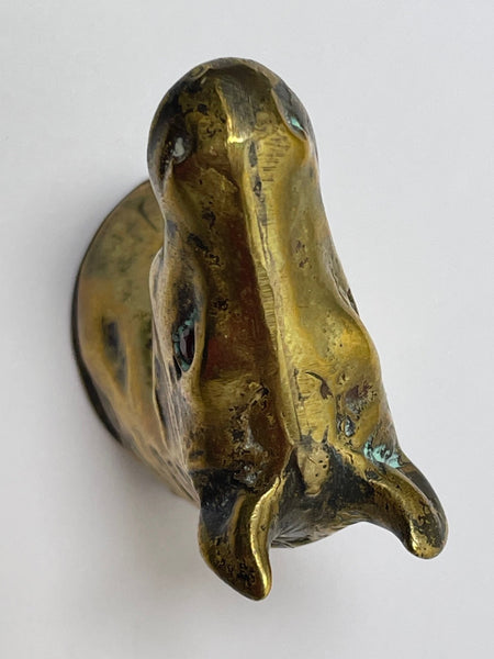 Rare Early 20th Century Horse Head Vesta Match Case Glass Eyes - Cheshire Antiques Consultant