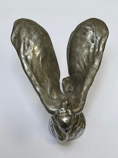 Rolls Royce Kneeling Spirit Of Ecstasy Car Mascot By Charles Sykes C1934 - Cheshire Antiques Consultant