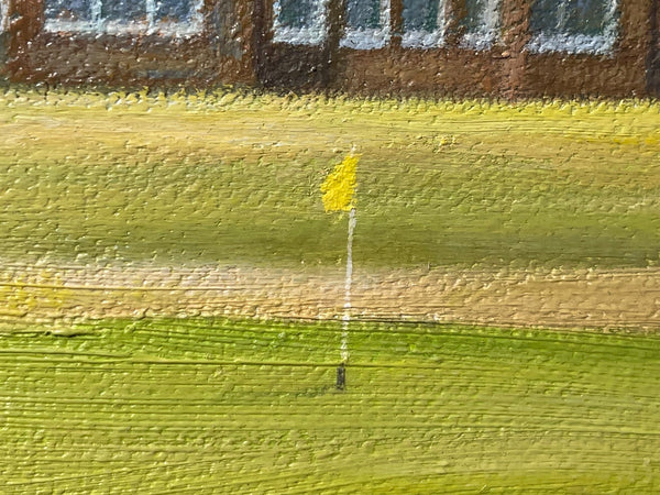 Scottish Oil Painting Muirfield Golf The Open Championship - Cheshire Antiques Consultant