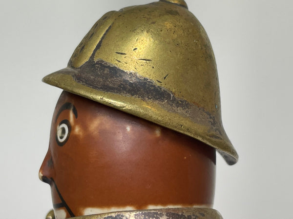 Small English Classic Car Robert Policeman Mascot By John Hassall - Cheshire Antiques Consultant